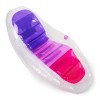 Swimways Dry Float Translucent Zero Gravity Positioning Pool Lounger with Cupholder, Orchid