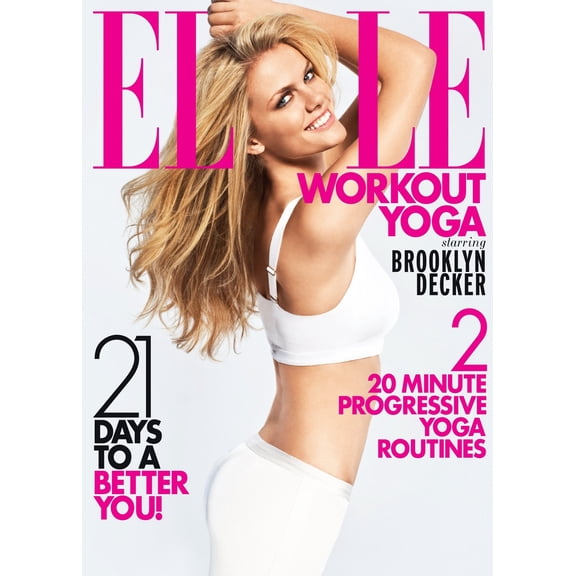 Elle Workout Yoga with Brooklyn Decker (DVD, 2009) NEW