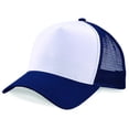 thumbnail image 2 of Beechfield Mens Half Mesh Trucker Cap / Headwear, 2 of 2