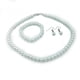 thumbnail image 2 of Fiudx Conjunto de Novia, Elegante Collar de Perlas, Pendientes y Pulsera, Conjunto de Novia de Perlas de Imitación Duradera, Collar de Longitud Ajustable, Regalo Perfecto para Bodas, Accesorio de Mod, 2 of 6