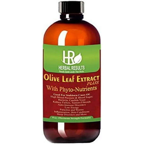 Herbal Results Olive Leaf Extract Plus with PhytonutrientsMultiple Health RemediesMax Strength