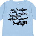 thumbnail image 4 of Inktastic Types of Sharks Boys or Girls Long Sleeve Toddler T-Shirt, 4 of 5