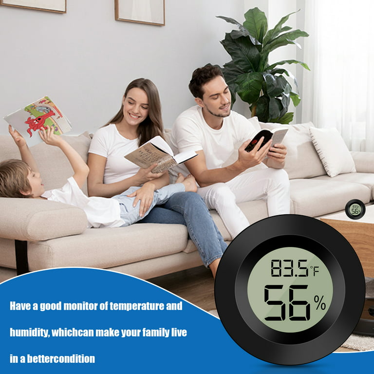 Mini LCD Digital Thermometer Hygrometer Indoor Outdoor Room