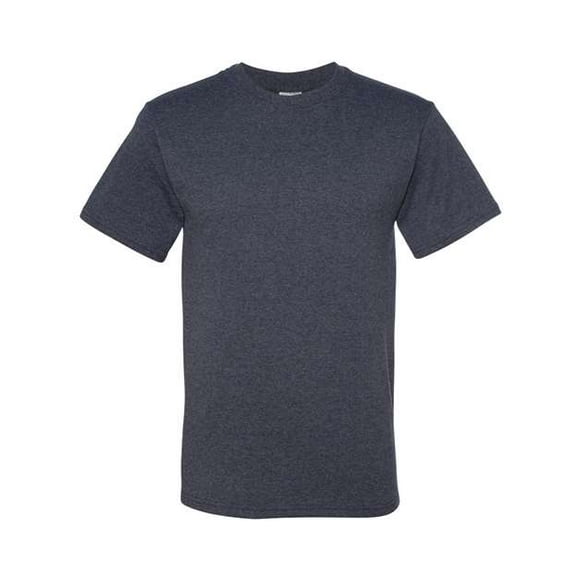 Jerzees 5.6 oz.; Camiseta de mezcla de peso pesado 50/50 - VINTAGE HTH NAVY - 2XL Jerzees 29MR