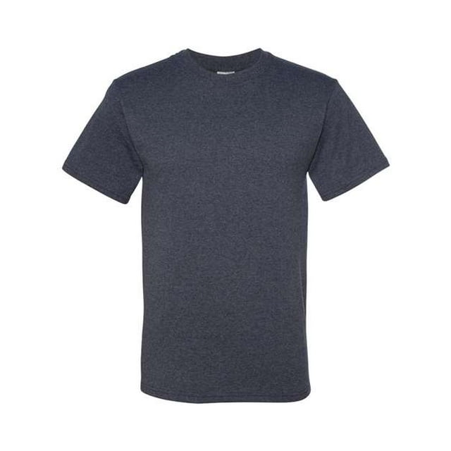 Jerzees 5.6 oz.; Camiseta de mezcla de peso pesado 50/50 - VINTAGE HTH NAVY - 2XL Jerzees 29MR