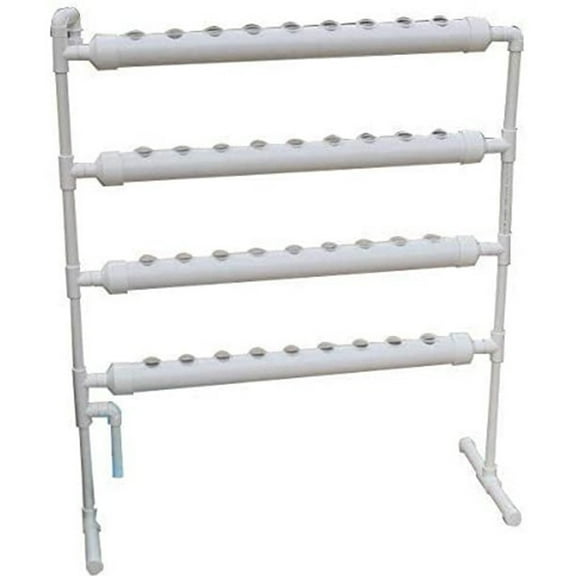 PreAsion Hydroponic Plant Site Grow Kit Vertical Type Vegetables Deep Water Culture 36 Holes