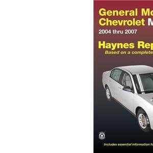 38027 Haynes Automotive Repair Manual for Chevrolet Malibu ’04 thru ’12 