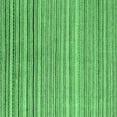 thumbnail image 1 of Ahgly Company Indoor Square Oriental Emerald Green Modern Area Rugs, 4' Square, 1 of 4