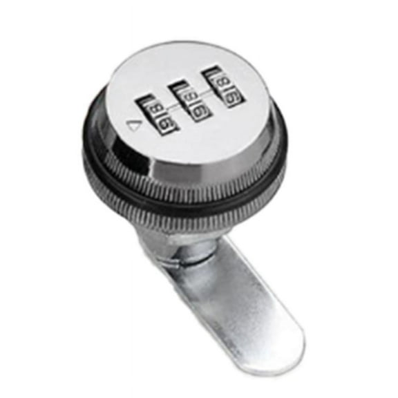 3 Digit Combination Cam Lock 30mm Keyless Password Mailbox Cabinet Mechanical Locks for Door A
