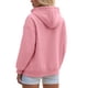 thumbnail image 5 of Camisetas para mujer,Sudadera con capucha y cremallera para mujer, chaqueta polar de poliéster suave, abrigo informal de manga larga para otoño, sopatenor, 5 of 8