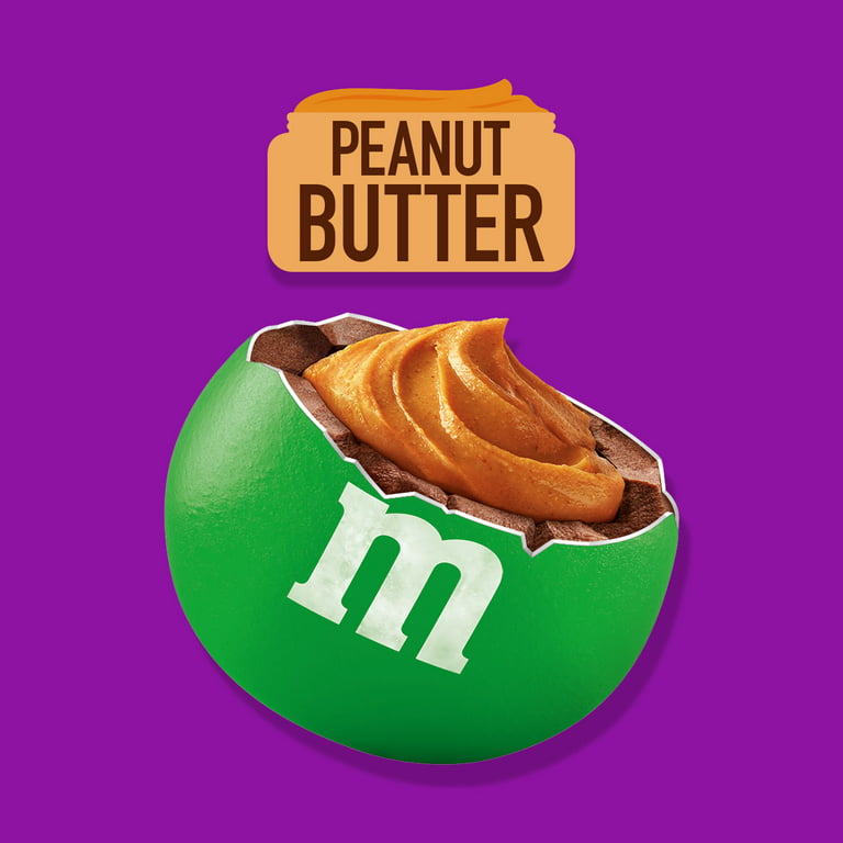 M&M's Chocolate Candies, Peanut Butter, Sharing Size 9 Oz, Chocolate Candy
