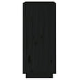 thumbnail image 3 of vidaXL Buffet Noir 38x35x80 cm Pin Massif, 3 of 5