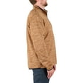 thumbnail image 3 of Realtree Men's Fleece Quarter Zip Pullover Sweatshirt in Brown, Sizes S-2XL, 3 of 6