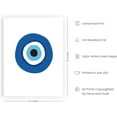 thumbnail image 3 of HAUS AND HUES Evil Eyes For Wall - Blue Posters For Room Aesthetic, Abstract Blue Art Posters and Prints, Eye Posters For Wall, Big Eyes Painting Prints, Eyes Prints For Wall Decor (12x16 Unframed), 3 of 6