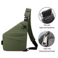 thumbnail image 2 of Bolso Bandolera para Hombre Pecho A La Correa Ajustable Riñonera Informal, 2 of 6