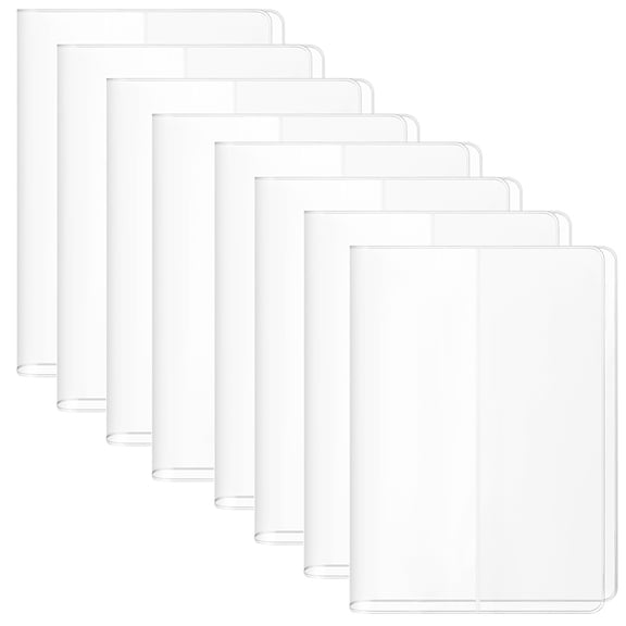 PVC Transparent Book Covers Rectangle Clear 307x217x0.4mm