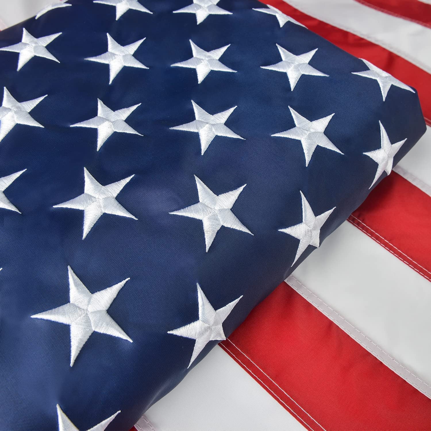 minnan 5*3FT American Flag Grommets USA Polyster Flag Courtyard