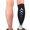 white and black-L, variant on Breathable Sports Calf Compression Sleeve Enhances Comfort During Running Cycling and Gym Workouts 1PC