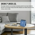 thumbnail image 4 of 2021 Mini Desktop Calendar Table English Yearly Montly Desktop Calendar 2021 Schedule Schedule Planner Agenda Organizer, Blue, 4 of 7