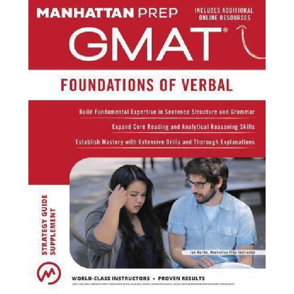 GMAT Foundations of Verbal (Manhattan Prep GMAT Strategy Guides)
