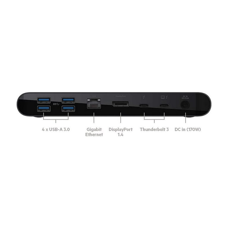 Belkin Thunderbolt 3 Dock Pro w/ Thunderbolt 3 Cable - USB-C Hub