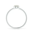 thumbnail image 2 of Angara Natural Moonstone Ring - Bezel Set Round Moonstone Stackable Ring in 925 Sterling Silver for Women (Ring Size = 12), 2 of 8