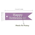 thumbnail image 5 of Inkdotpot Happy Retirement Bottle Tag Real Silver Foil Favor Hang Tags Pack Of 50, 5 of 6