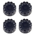 thumbnail image 4 of Perillas de Control Sunnimix Accesorios de Guitarra Eléctrica 4 Piezas Negro, 4 of 8