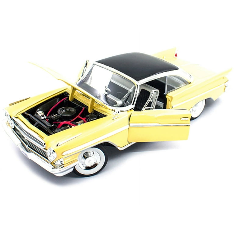 1961 DeSoto Adventurer Yellow with Black Top 1/18 Diecast