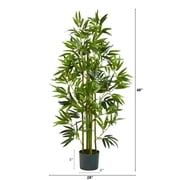 Nearly Natural 4' Bamboo Artificial Tree