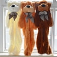 thumbnail image 2 of Oso de peluche gigante sin relleno, abrigo de piel de oso, suave, piel grande, semicerrado, juguetes de peluche, muñeca suave para niños, barato, 60CM a 200CM qym unisex, 2 of 2