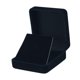 thumbnail image 4 of Caja de exhibición de terciopelo, soporte de exhibición de colección, caja de regalo, broches, estuche de almacenamiento versátil, organizador de joya Negro, 4 of 8