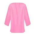 thumbnail image 4 of ZQGJB Lightweight Cardigans for Women Trendy Solid Color Summer Fall Long Sleeve Open Front Kimono Tops Loose Fit Soft Cotton Thin Blouse Light Pink XXL, 4 of 6