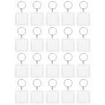 thumbnail image 1 of 20pcs Blank Key Chain Acrylic Key Chain Photo Frame Scenic Area Souvenir, 1 of 8