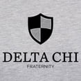 thumbnail image 3 of CafePress - Delta Chi Vertical Black Logo Long Sleeve T Shirt - Womens Baseball Tee, 3 of 4