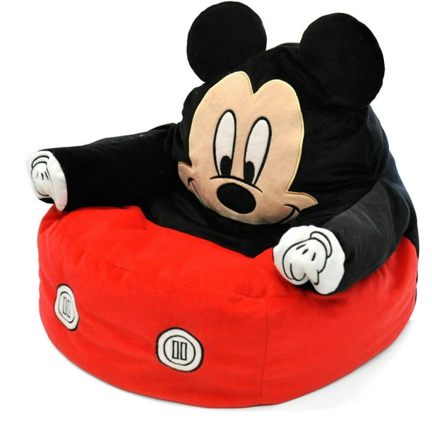 Mickey Mouse Character Figural Toddler Bean Chair Walmart Com