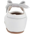 thumbnail image 3 of Robeez Baby Girl's Ankle Strap Mary Jane First Kicks, Sofia White, 12-18 Months, 3 of 4