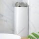 thumbnail image 3 of Bathroom 360 Degree Rotating Shelf Kitchen Toilet Shelf Corner Shelf, 3 of 5