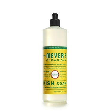 Mrs. Meyer's Clean Day Liquid Dish Soap, Honeysuckle Scent, 16 Ounce Bottle