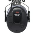 thumbnail image 2 of 3M PELTOR ProTac III Headset, Black,?Hard Hat Attached, 2 of 9