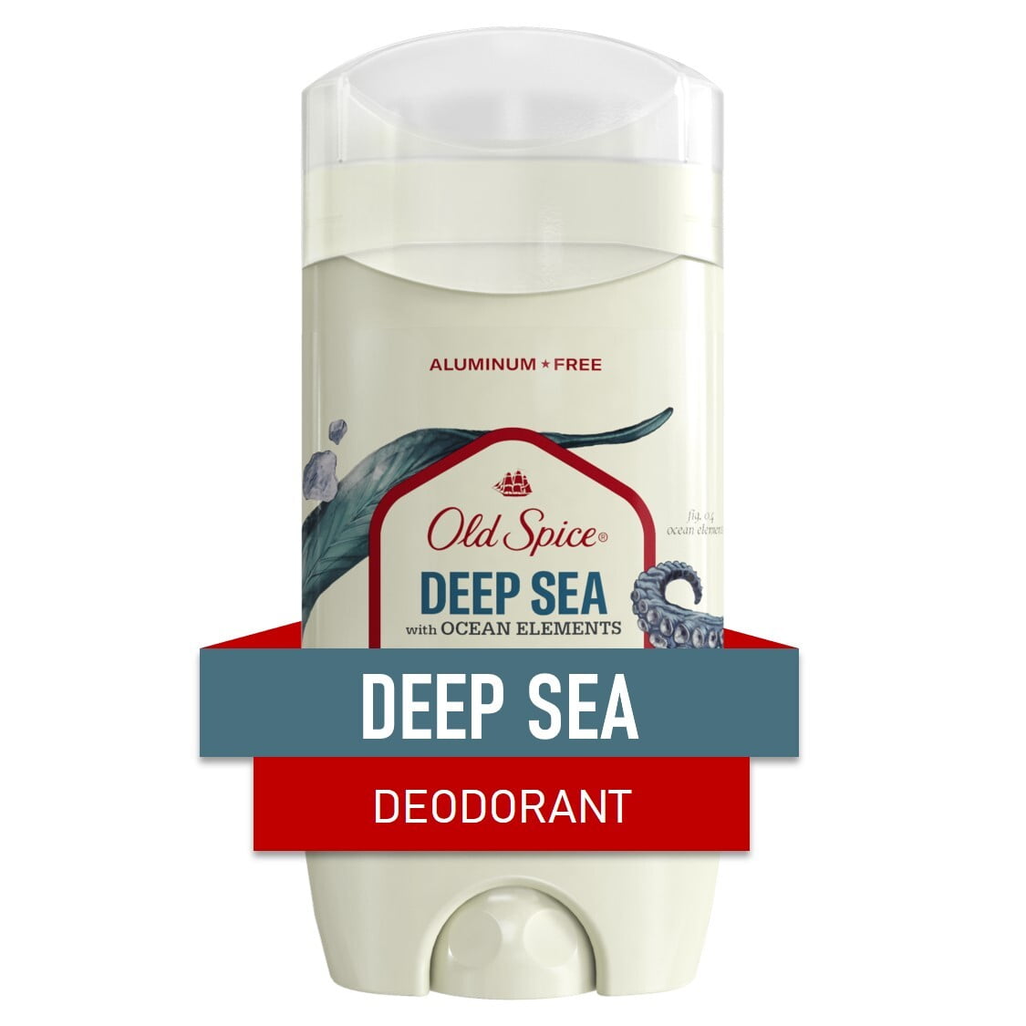 Old Spice Deodorant for Men, Deep Sea with Ocean Elements, 3 oz