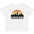 thumbnail image 3 of Inktastic Indianapolis Indiana Skyline Retro Boys or Girls Baby T-Shirt, 3 of 5