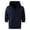 Mens Sweatshirt Navy, variant on Hooded Sweater for Men Waffle Drawstring Long Sleeve with Pockets Quarter Zip Up Casual Fall Top Dad Gifts