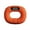 Orange, variant on Grip Strength Trainer, Hand Grip Strengthener Ring with LED Counting Display, Silicone Squeezer Gripper for Muscle Strengthening Training