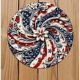 thumbnail image 4 of Clearance Under $5! InsCrazy 4th of July Decorations Outdoor Home Circular Decoration Pendant Wall Decoration Pendant Party Supplies 250th Anniversary Decorations, 4 of 8