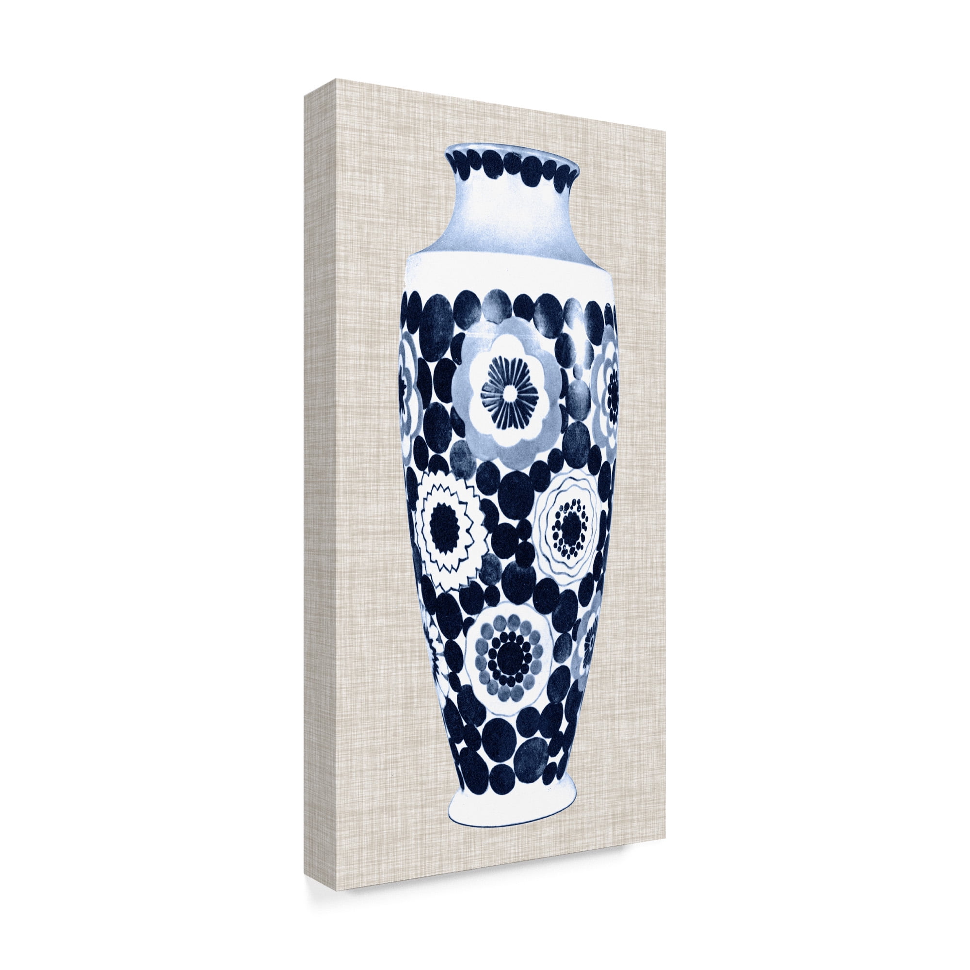 Trademark Fine Art 'Blue & White Vase V' Canvas Art by Unknown