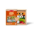 thumbnail image 1 of Melissa & Doug Pets 4-in-1 Wooden Jigsaw Puzzles in a Storage Box (48 pcs) - FSC Certified, 1 of 1