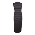 thumbnail image 2 of Vestido Ocean Pacific para Dama, Largo al Tobillo Negro/Blanco Talla G, 2 of 4