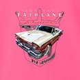 thumbnail image 3 of Wild Bobby 1957 Ford Fairlane Skyliner 312 Convertible Classic Vintage Car Lover Men Tee, 3 of 5