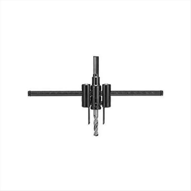 Abridor de Carpintería, Diámetro de Corte de Orificio Circular de Madera Ajustable, Herramienta Cortadora de de 30-200mm, Broca, Herramientas de Perforación